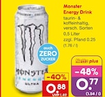 Aktuelle Monster Energy Angebote bei Netto Marken-Discount in Mainz Aktuelles Energy Drink Angebot bei Netto Marken-Discount in Mainz ab 0,77 €