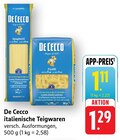 Spaghetti Angebote von De Cecco bei E center Fellbach für 1,11 €