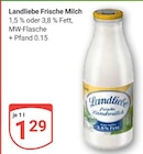Frische Milch im Angebot bei GLOBUS in Ludwigshafen Frische Milch Angebote von Landliebe bei GLOBUS Ludwigshafen für 1,29 €