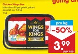Chicken Wings Box Angebote von Wings for Kings bei Netto Marken-Discount Krefeld für 3,99 €