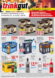 Trinkgut Prospekt für Langenmosen: "Aktuelle Angebote", 4 Seiten, 08.12.2025 - 13.12.2025