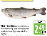 Bio Forellen Angebote bei E center Lahr für 2,49 €