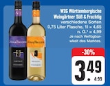 Weingärtner Süß & Fruchtig verschiedene Sorten bei E center im Dietenhofen Prospekt für 3,49 €