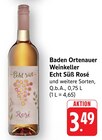 Echt Süß Rosé Angebot in Teningen Echt Süß Rosé im aktuellen Prospekt bei E center in Teningen
