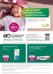 Aktueller mea - meine apotheke Apotheke Prospekt in Holzgerlingen und Umgebung, "Unsere Mai-Angebote" mit 6 Seiten, 01.05.2024 - 31.05.2024