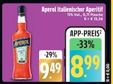 italienischer Aperitif von Aperol im aktuellen E xpress Prospekt für 8,99 €