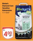 Diamond Care Sensitive Katzenstreu Angebote von Biokat's bei GLOBUS Rostock für 4,00 €