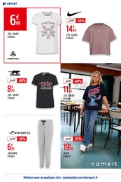 Prix et réduction Jogging dans le prospectus Intersport en cours Offre Jogging dans le catalogue Intersport du moment à la page 14