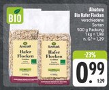 Bio Hafer Flocken Angebote von Alnatura bei E center Dresden für 0,99 €