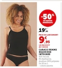 Caraco femme brassière intégrée - U en promo chez Super U Calais à 9,95 €