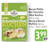 Aktuelles Bio Schneller Obst Kuchen Angebot bei EDEKA in Mainz ab 3,99 €