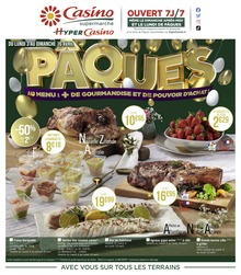 Casino Supermarchés Catalogue "PÂQUES", 24 pages, Servières, 03/04/2023 - 16/04/2023 Casino Supermarchés Catalogue "PÂQUES", 24 pages, Servières, 03/04/2023 - 16/04/2023