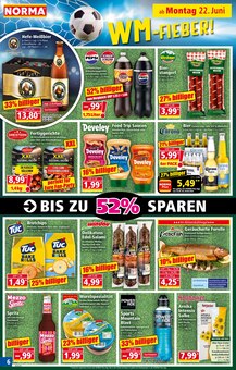 Lebensmittel im aktuellen Norma Prospekt (Mannheim) Lebensmittel im Norma Prospekt "Mehr fĂĽrs Geld" mit 21 Seiten (Mannheim)