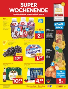 Bier im Netto Marken-Discount Prospekt "Aktuelle Angebote" mit 54 Seiten (Detmold)