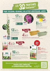 Jardinage Angebote im Prospekt "LES 30 PRINTEMPS botanic" von Botanic auf Seite 2
