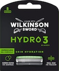 Rasierklingen, Hydro 3 von WILKINSON SWORD für 15,45 € bei dm-drogerie markt im Angebot Rasierklingen, Hydro 3 von WILKINSON SWORD im aktuellen dm-drogerie markt Prospekt