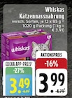 Katzennassnahrung Angebote von Whiskas bei EDEKA Erkelenz für 3,49 €