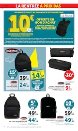 Promos Sac dans le catalogue "LES PRIX BAS Spécial rentrée" de Hyper U Sac en promo dans le catalogue Hyper U à la page 4
