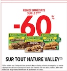 -60% remise immédiate sur le 2ème sur tout NATURE VALLEY à Intermarché Hyper dans Castellar