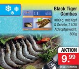 Black Tiger Gambas Angebote von Seawork bei Zimmermann Peine für 9,99 €