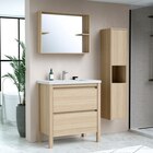 Meuble l.80 effet bois clair "authentik" dans le catalogue Brico Dépôt