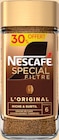 Café soluble spécial filtre - NESCAFÉ - Intermarché Hyper à Gap Café soluble spécial filtre - NESCAFÉ en promo chez Intermarché Hyper Gap à 5,67 €