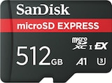microSD Express 512GB Speicherkarte im MediaMarkt Saturn Prospekt microSD Express 512GB Speicherkarte von SanDisk im aktuellen MediaMarkt Saturn Prospekt für 111,99 €