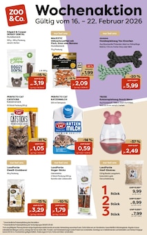 ZOO und Co. Prospekt Wochenaktion mit 1 Seite