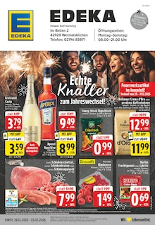 EDEKA Prospekt der KW 1 "Aktuelle Angebote" Aktueller EDEKA Prospekt "Aktuelle Angebote" Seite 1 von 30 Seiten