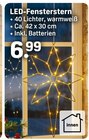 LED-Fensterstern im aktuellen Rossmann Prospekt