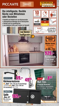 Küche im Hornbach Prospekt "Das beste Projekt ist immer das nächste." mit 31 Seiten (Chemnitz)