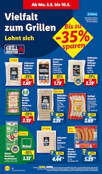 Wurst im Lidl Prospekt "LIDL LOHNT SICH" mit 68 Seiten (Saarbrücken)