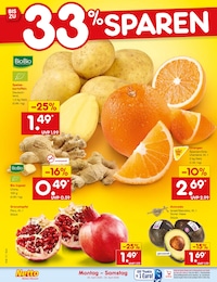 Netto Marken-Discount Orangen im Prospekt 