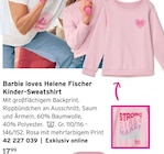 Barbie loves Helene Fischer Kinder-Sweatshirt bei Tchibo im Supermarkt im Prospekt "" für 17,99 €