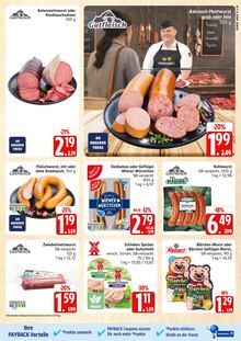 Fleisch im E center Prospekt "Top Angebote" mit 40 Seiten (Rostock)