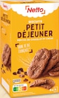 Biscuits Petit Déjeuner Pépites de chocolat et cacao - Netto dans le catalogue Netto