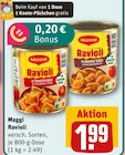 Ravioli Angebote von Maggi bei REWE Lörrach für 1,99 €
