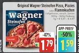 Original Wagner Steinofen Pizza, Pizzies oder Flammkuchen bei E center im Gaimersheim Prospekt für 1,59 €