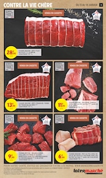 Prix et réduction Boeuf Bourguignon dans le prospectus Intermarché Hyper en cours Offre Boeuf Bourguignon dans le catalogue Intermarché Hyper du moment à la page 11
