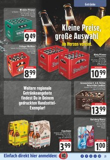 Erdinger im EDEKA Prospekt "Aktuelle Angebote" mit 28 Seiten (Essen)