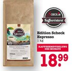 Edition Scheck Espresso Angebote von Check-in Kaffeerösterei bei E center Karlsruhe für 18,99 €