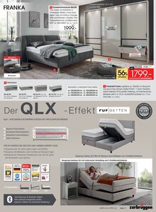 Matratze im aktuellen Zurbrüggen Prospekt (Essen) Matratze im Zurbrüggen Prospekt "Polstermöbel Spezial" mit 20 Seiten (Essen)