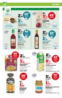 Promotion Bio dans le prospectus Super U, valable du 16/07/2025 au 27/07/2025 Promo Bio dans le catalogue Super U du moment à la page 7