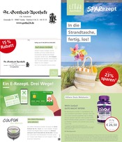 Aktueller LINDA Apotheke Prospekt in Gotha und Umgebung, "Aktuelle Angebote" mit 3 Seiten, 01.06.2025 - 30.06.2025