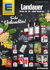 Aktueller EDEKA Prospekt mit Getränke, "Frohe Weihnachten!", Seite 1