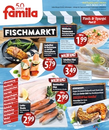 Aktueller famila Nordost Supermärkte Prospekt für Aumühle: Fischmarkt mit 2} Seiten, 21.05.2024 - 08.06.2024