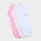 Lot 3 paires socquettes Puma blanc femme en promo chez La Halle Lot 3 paires socquettes Puma blanc femme dans le catalogue La Halle