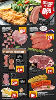 Fleisch im REWE Prospekt "Dein Markt" mit 30 Seiten (Bottrop)