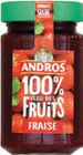 Confiture de fraise 100% fruits - Andros dans le catalogue Monoprix