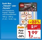 Sushi-Box "Takashi" Angebote bei Netto Marken-Discount Remscheid für 1,99 €